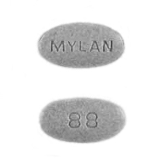 mylan
 88 carbidopa levodopa pill