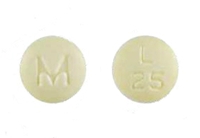 M L25 generic zestril pill
